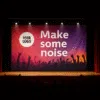 Bedrukte backdrop doek