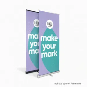 Premium roll-up banner