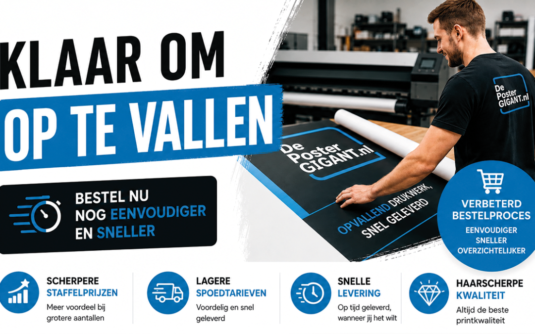 Verbeterd bestelproces: sneller, eenvoudiger en overzichtelijker bestellen